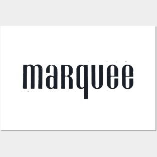 marquee (vers. A) Posters and Art